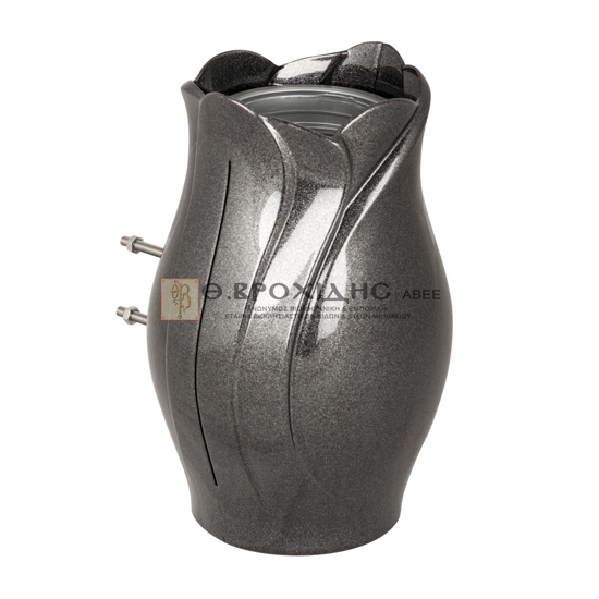 Picture of Monument Vase for Wall Aluminium in Charcoal